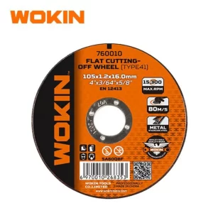 Disco Corte Metal 7” Wokin