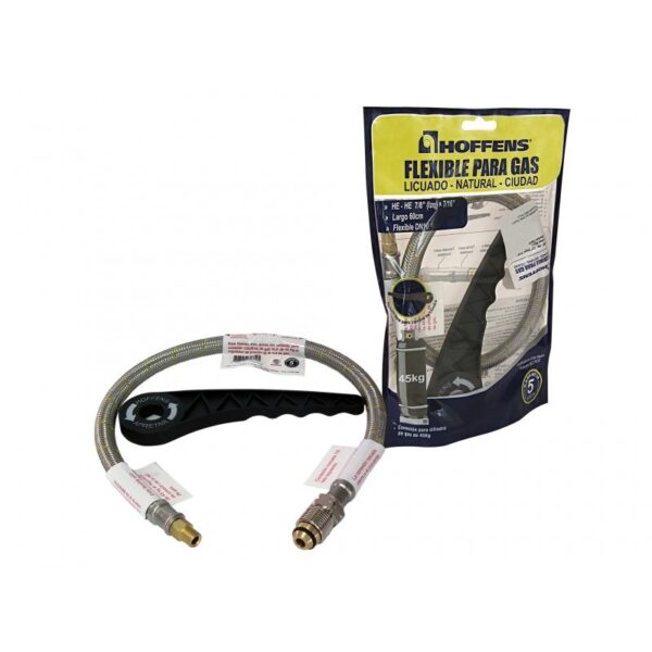 Flexible Gas He-He 7/8”x7/16” 60cm