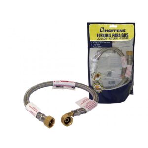 Flexible para Gas HI-HI 1/2" x 1/2" con curva 60cm