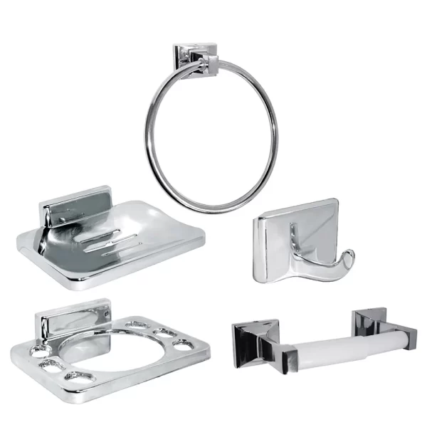 kit 5 Pzas Accesorios Baño Mossini