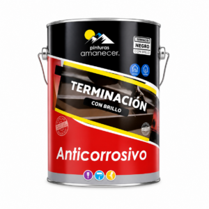 Antioxido terminación con brillo Negro