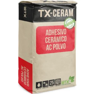 Adhesivo Cerámica AC Polvo TX 25 Kg.