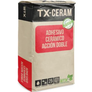 Adhesivo Cerámica Doble Acción TX 25 Kg.