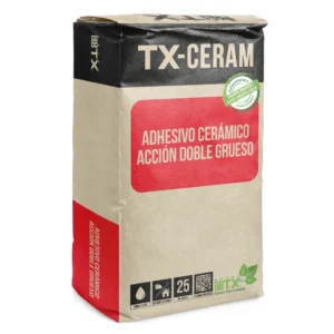 Adhesivo Cerámica Doble Acción TX 25 Kg.