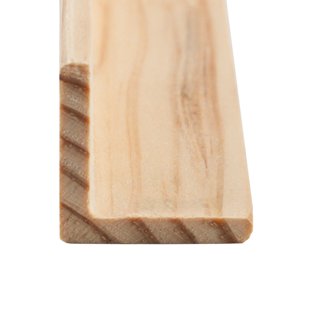 Esquinero pino finger 28x28x3mt - Imagen 2