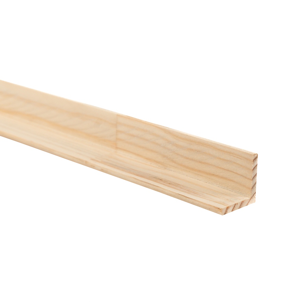 Esquinero pino finger 28x28x3mt