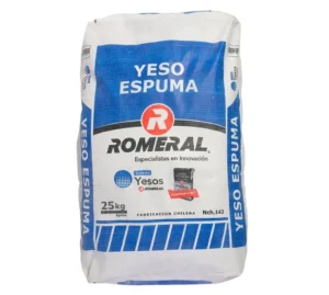 Yeso Espuma Romeral 25 Kg.