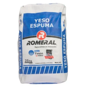 Yeso Espuma Romeral 25 Kg.