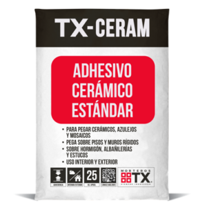 Adhesivo Cerámica Normal TX 25 Kg.